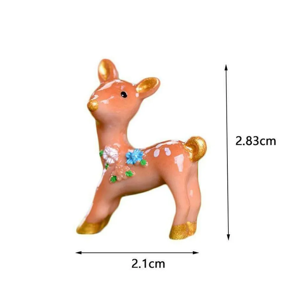 Статуэтка миниатюрный орнамент статуя из смолы ручная работа сад микро