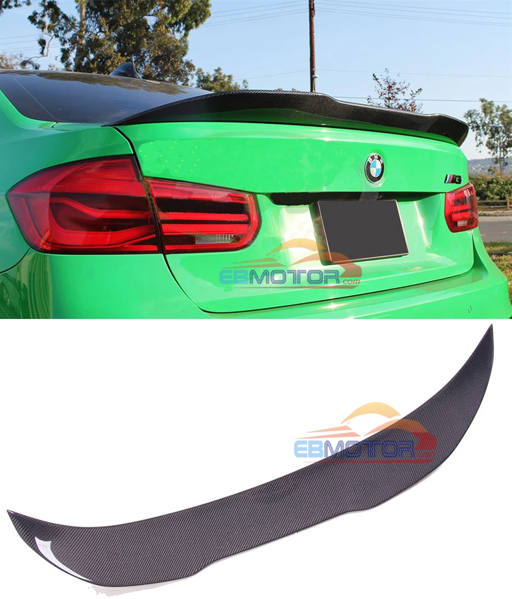 GTX настоящий спойлер багажника из углеродного волокна для BMW F30 F80 M3 B432|Спойлеры и