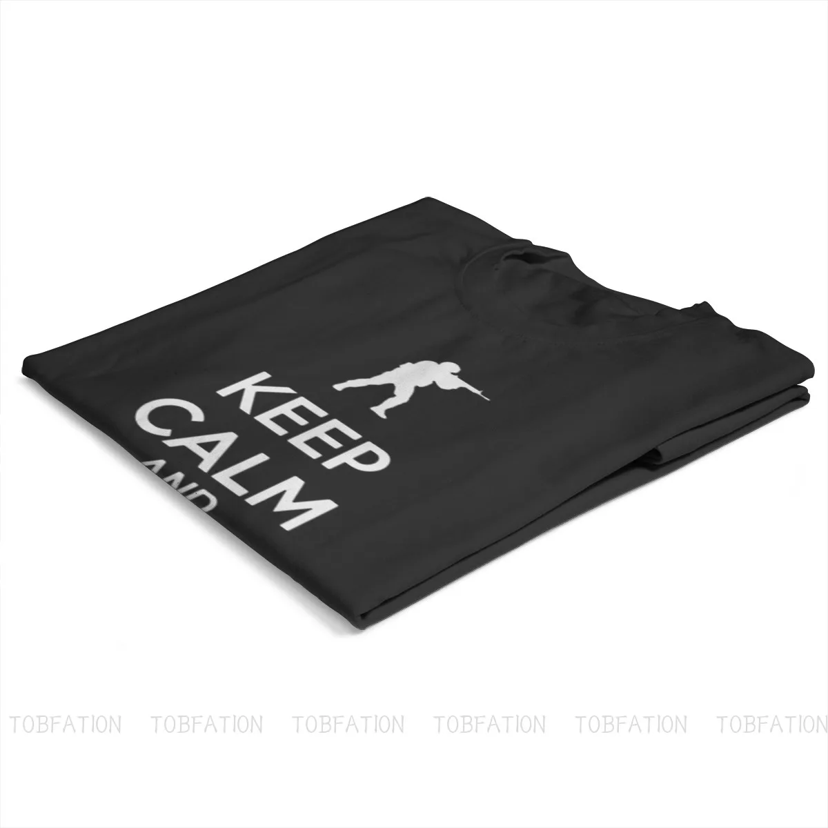 Футболка мужская с надписью Keep Calm Awp футболка CSGO Counter Strike для мирового нападения