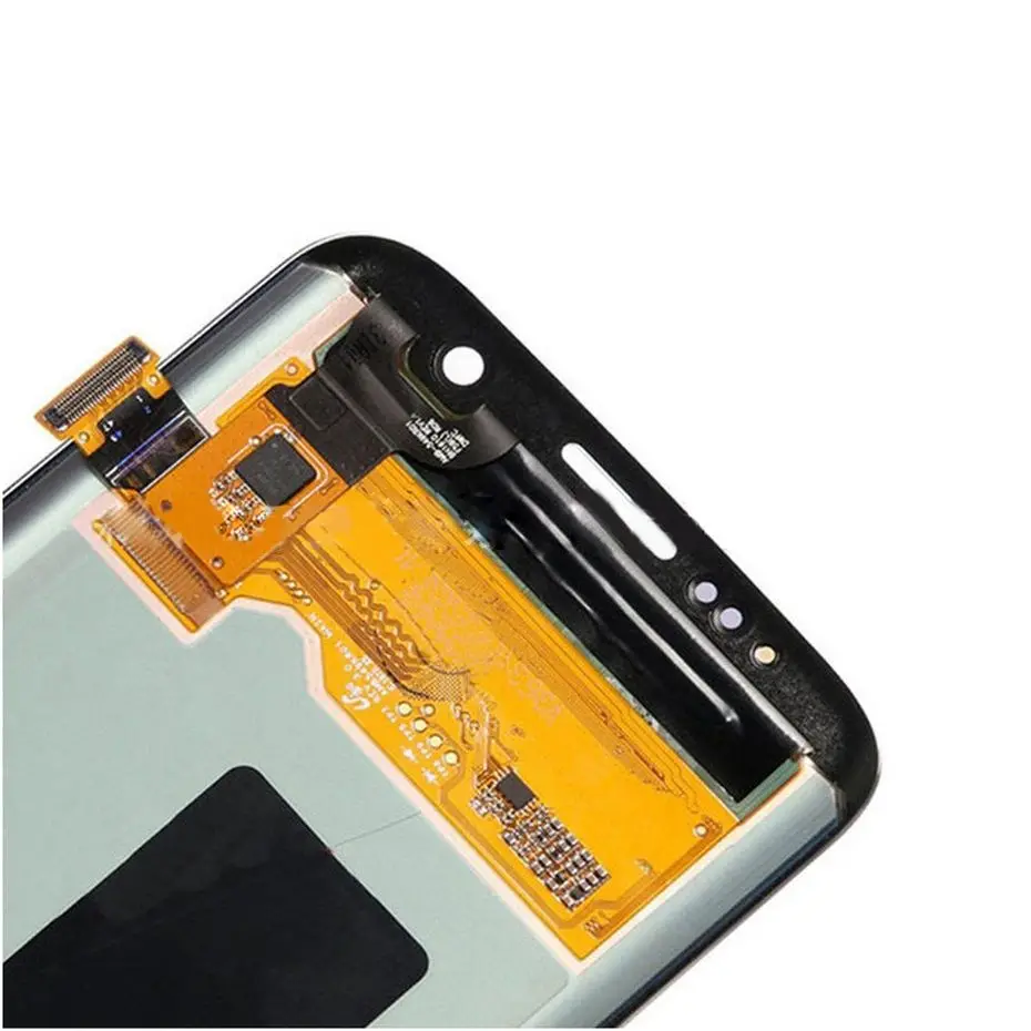 Супер AMOLED ЖК дисплей для SAMSUNG Galaxy S7 edge G935 G935F Замена Сенсорный экран дигитайзер дисплей без рамки