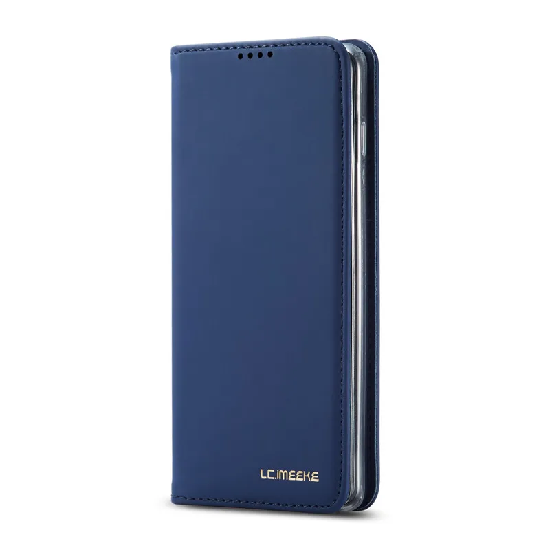 S10 Plus чехол для samsung S10 Plus чехол флип чехол для телефона Магнитный на samsung Galaxy S10e Чехол кожаный кошелек Чехол S10+ чехол S10 - Цвет: Синий
