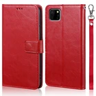 Роскошный кожаный чехол-книжка для телефона Huawei Y5PHonor 9S, Оригинальный чехол-кошелек с подставкой и ремешком