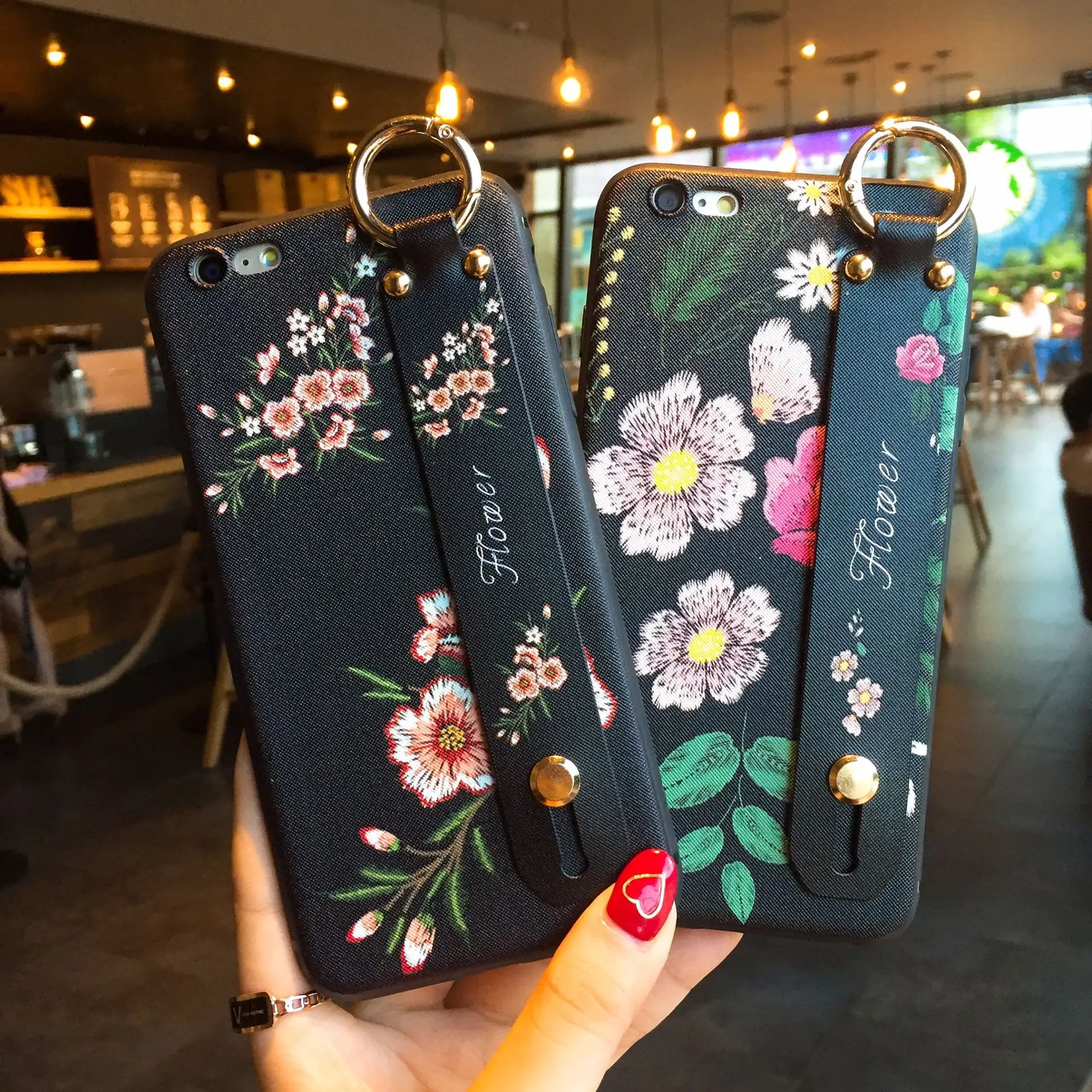 Creative Embossed Shell for iPhone X XS XR Max 8 7 6 Plus Anti Fall Mobile Phone Case |