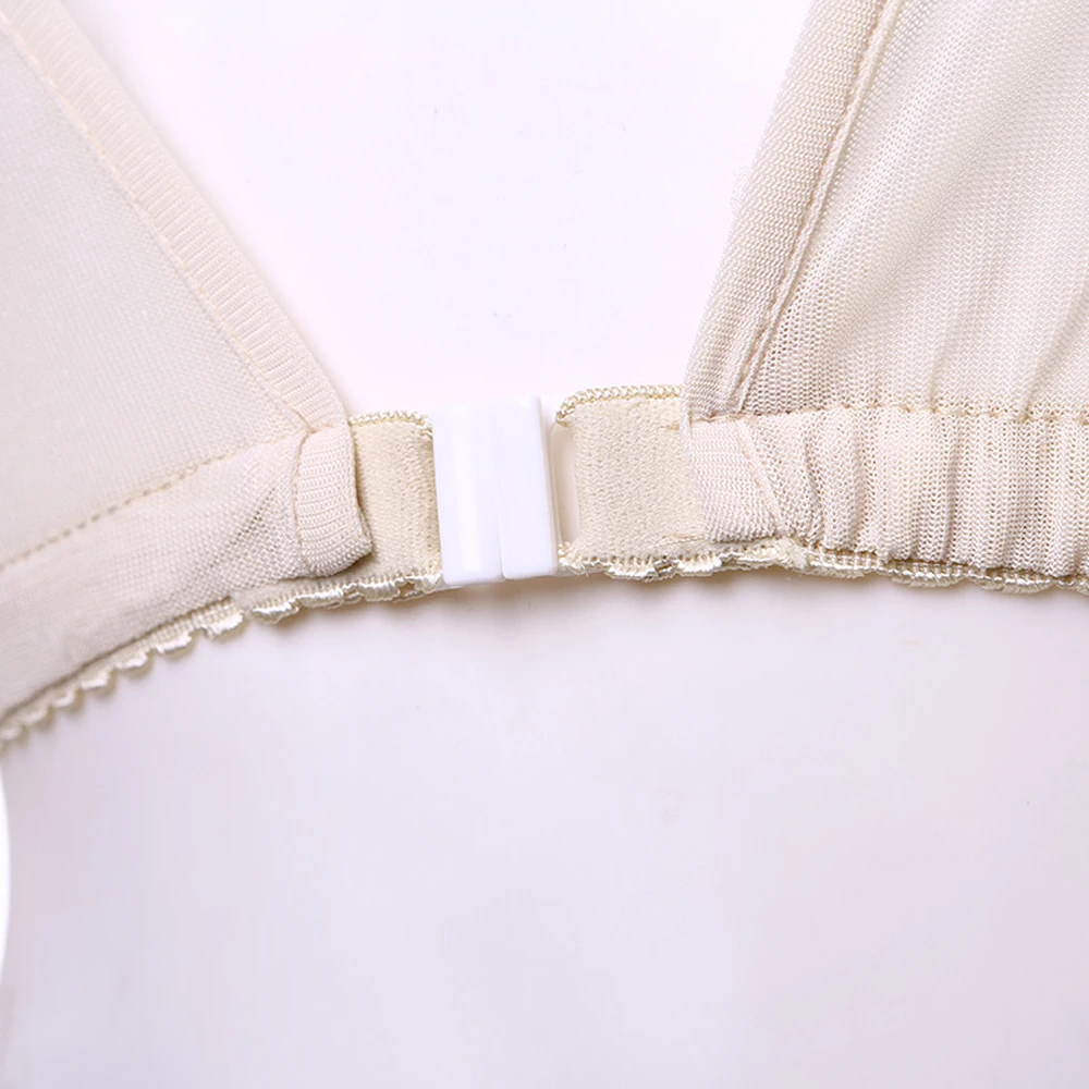 Женская Нижняя рукав стильный сетчатый топ спереди на пуговицах с длинным