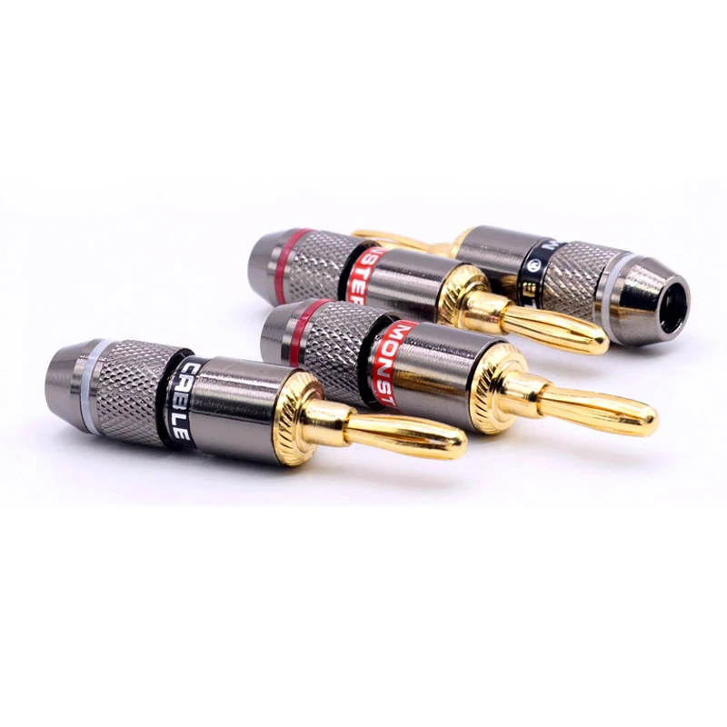 Кабель для стереоколонки DIYLIVE Hi Fi Monster с банановым штекером терминал усилителя