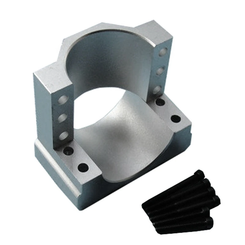 

55mm CNC Clamp Mounting Bracket Shaft Spindle Motor Mount Base Holder Support for CNC Router Engraving Milling