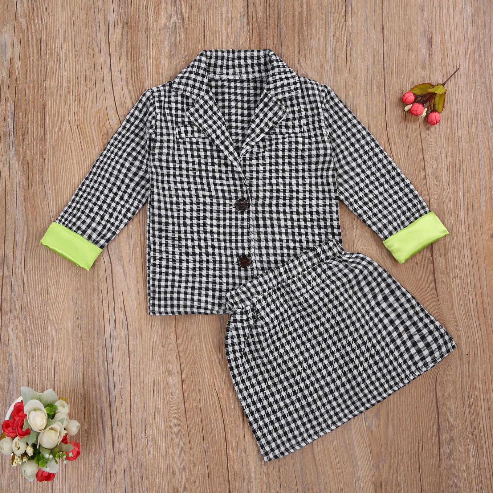 Осенние комплекты одежды для девочек от 2 до 6 лет комплект из предметов