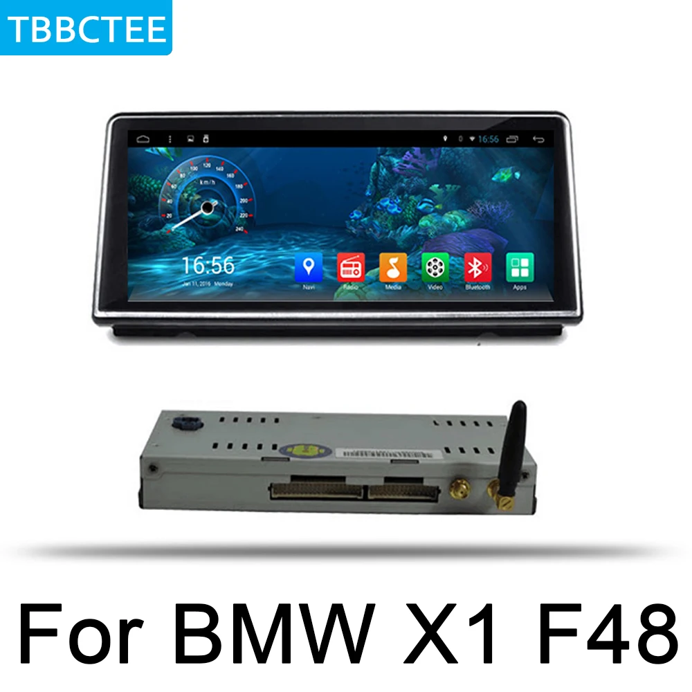 Автомобильная система Android HD 1080P IPS LCD для BMW X1 F48 2016 2017 NBT экран автомагнитола GPS