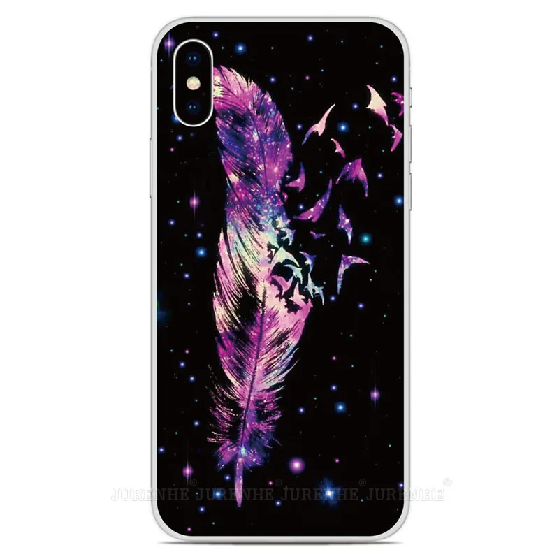 Чехол из силикона и ТПУ для красочными перьями чехол Wiko вид 4 2 Go XL U Feel Lite книжка Lenny