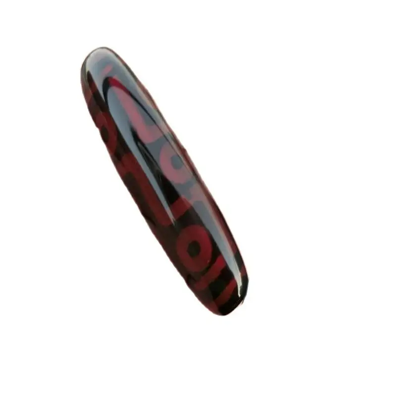 Классическая красно-черная зеркальная жемчужная подвеска с девятью глазами