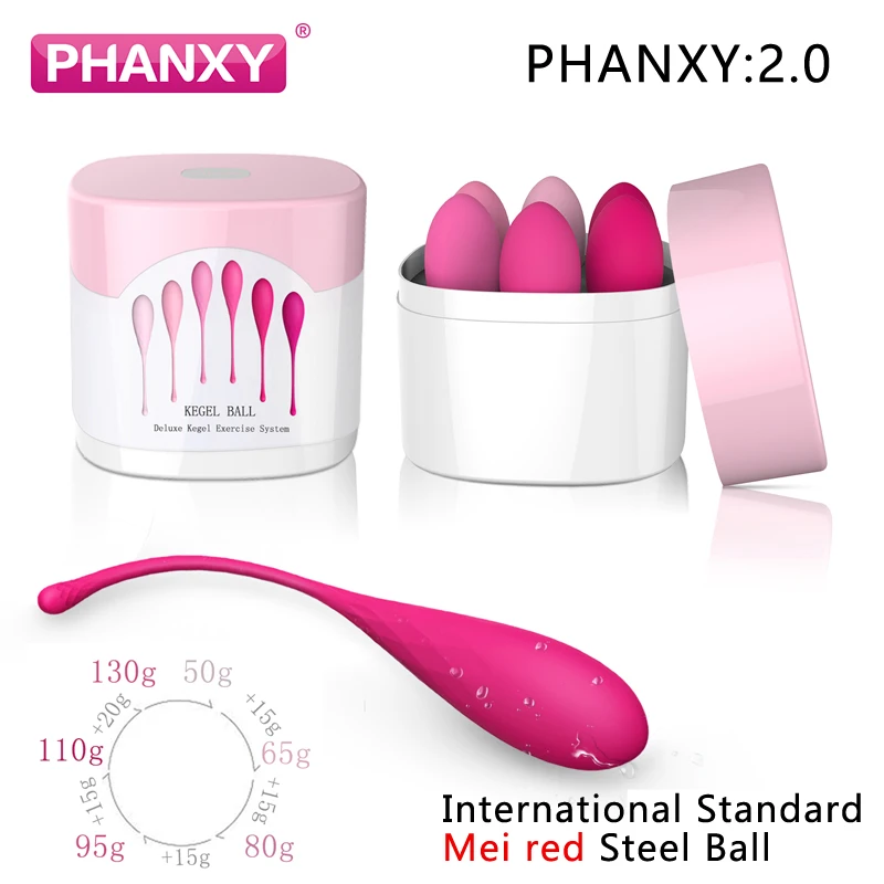 PHANXY 6 шт. кегелевые шарики вагинальные китайские для женщин секс игрушки