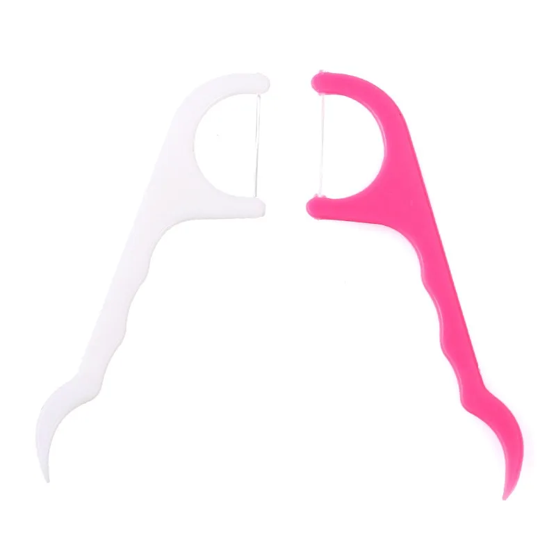 100 шт./упак. одноразовая зубная нить для ухода за межзубным пространством чистки