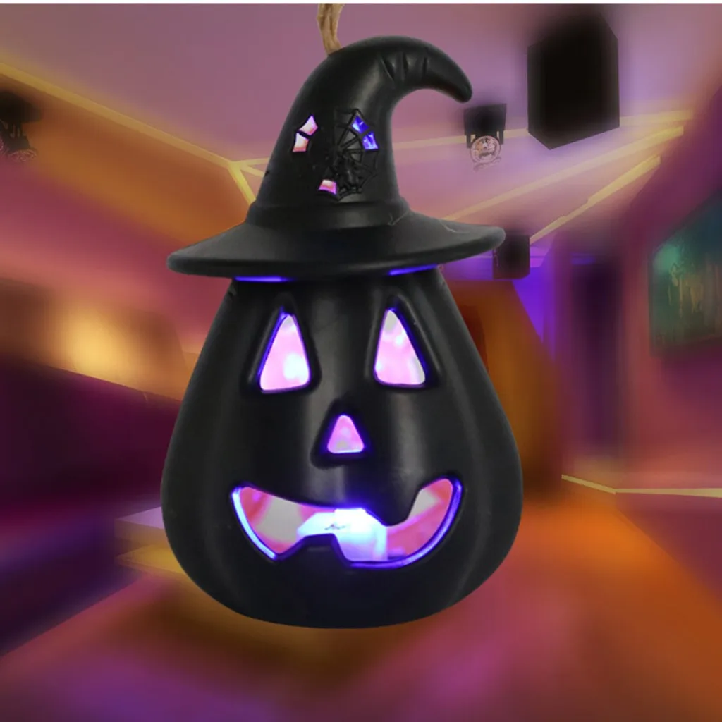 Светильники в виде тыквы на Хэллоуин питание от аккумулятора портативное