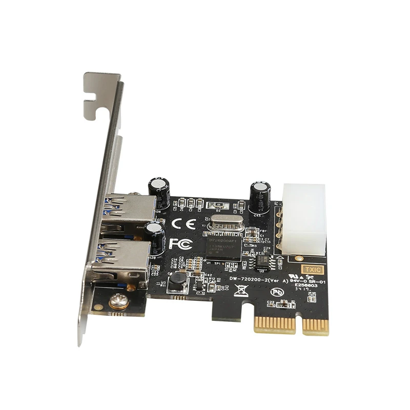 PCI Express до 2 USB3.0 карты расширения Компьютерные аксессуары USB Райзер адаптер для NEC