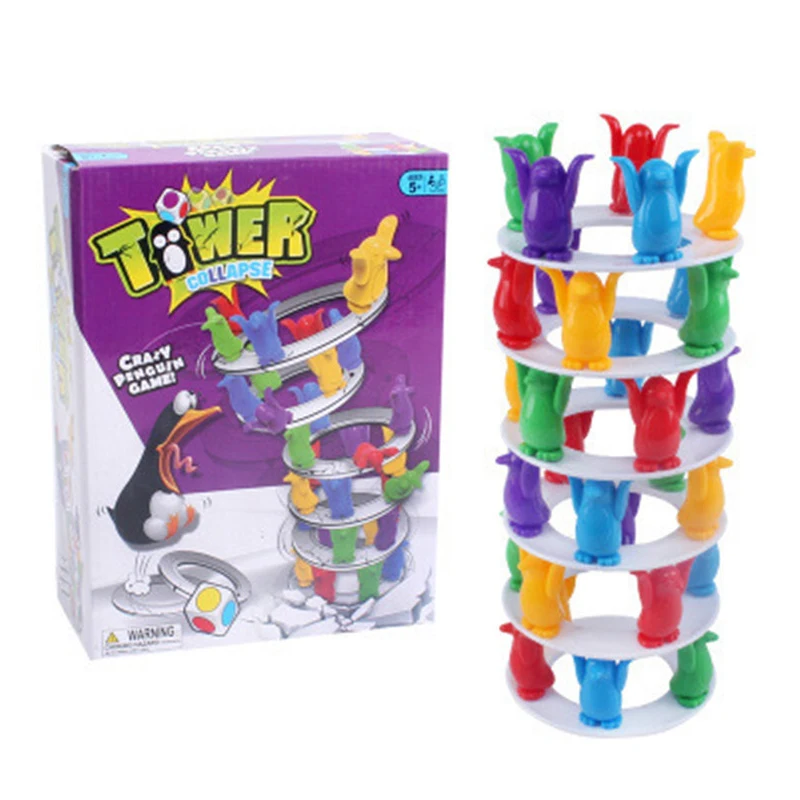 Настольная игра Пингвин многослойная Интерактивная настольная балансировка