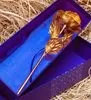 24K Золотая фольга Роза лучший подарок на день Святого Валентина специальная