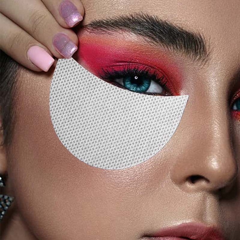 

50PCS Disposable Eyeshadow Pad Patch Eye Lip Makeup Prevent Color Mixing Tools Soft Easy Stick Easy Remove Cosmetic Tools
