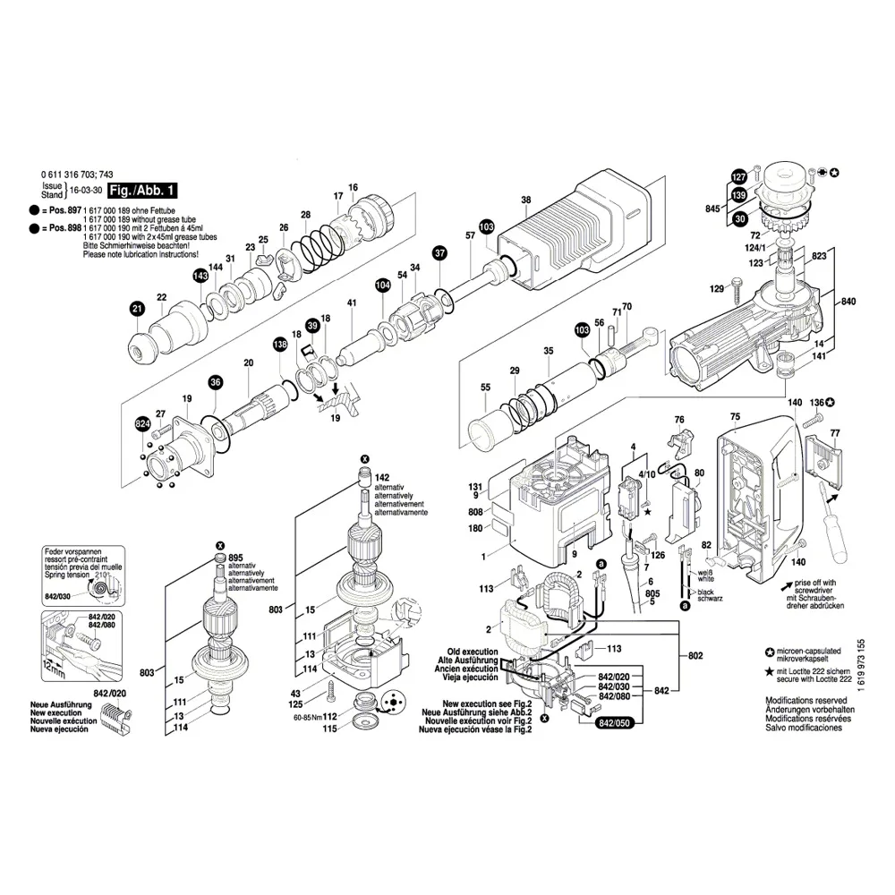 AC220V-240V высококачественный двигатель ротора арматуры для BOSCH GSH11E, GSH10C и AC110V GSH11E