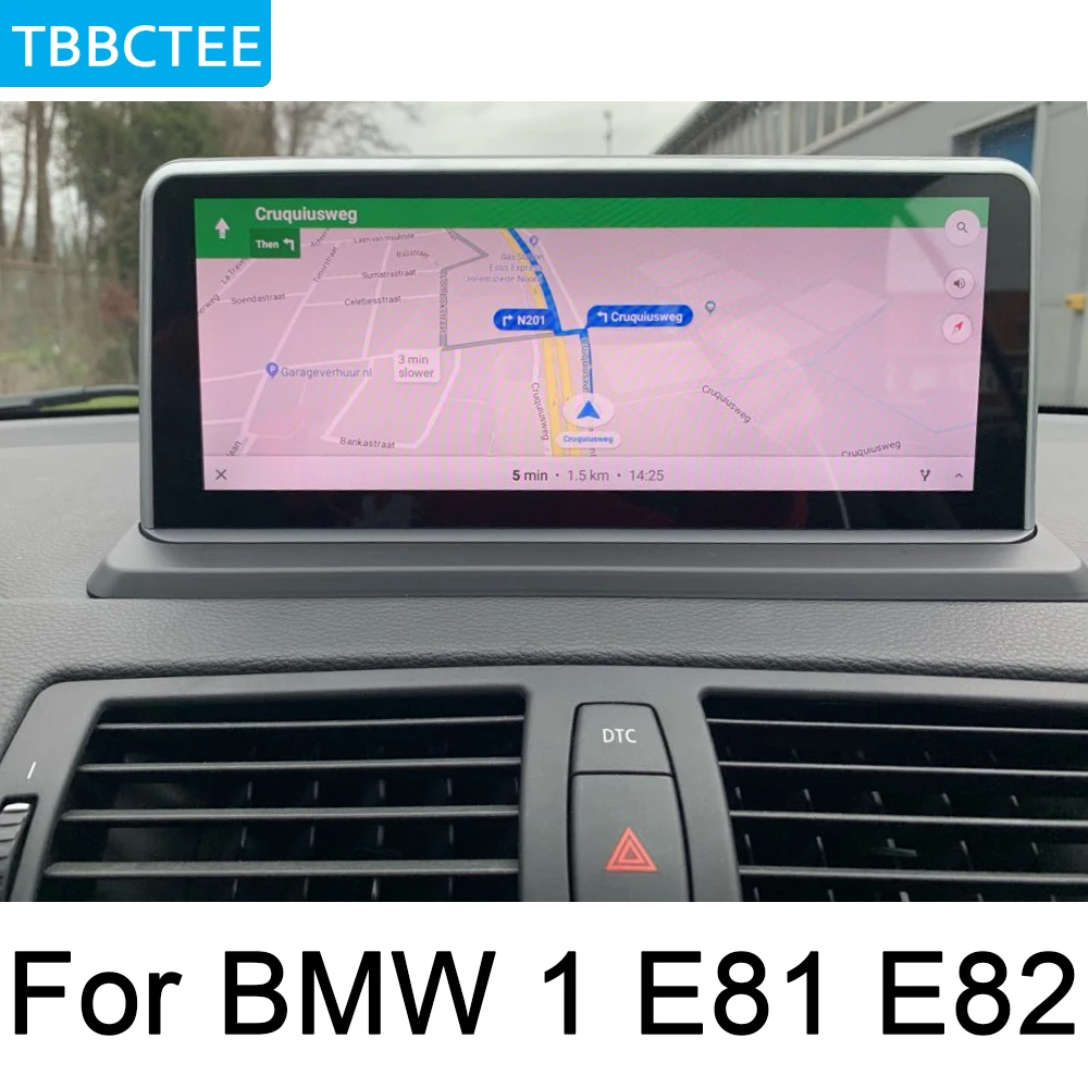 Для BMW 1 E81 E82 2005 2006 2007 2008 2009 2010 2011 2012 Android автомобильный мультимедийный Радио Видео