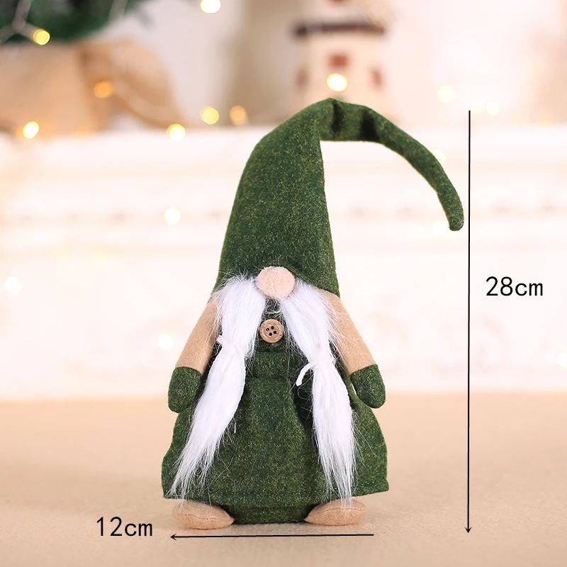 SDZS23903 Navidad фигурка, рождественские украшения для дома, рождественские куклы Санта-Клауса, новогодний adornos de navidad Natal, подарок для детей - Цвет: SDZS23903
