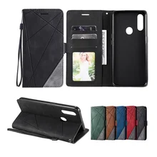 Luxury Skin Leather Case For OPPO Find X2 Pro F17 F11 Pro Realme 5 5S 5i 6 6S 7 7i C3 C3i C11 C12 C15 C17 Wallet Flip Cover