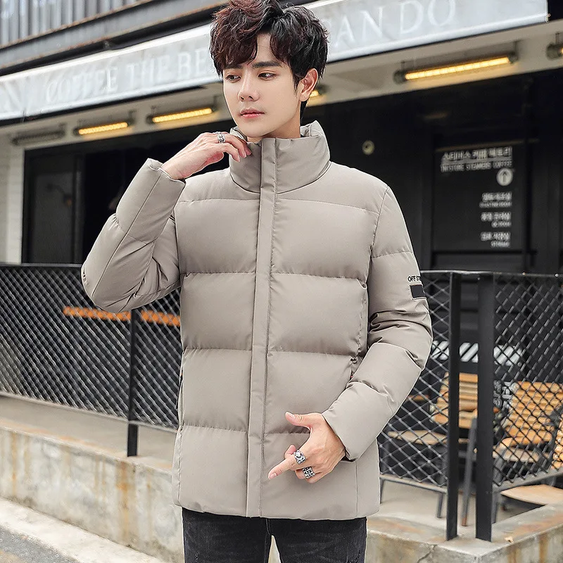 Long sleeve Stand Collar Zipper Casual New Waterproof Windproof Jackets Mens