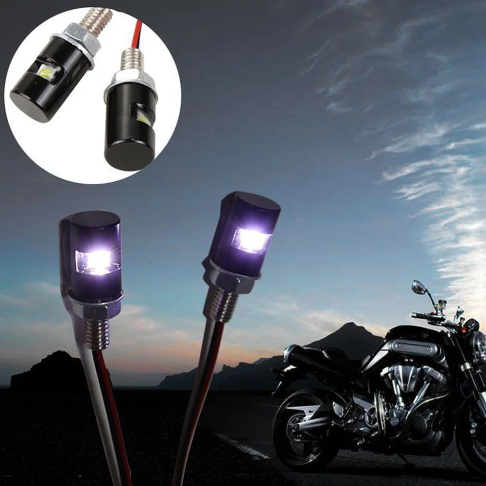 Винтовые лампы светодиодный светильник номерного знака Белый супер яркий