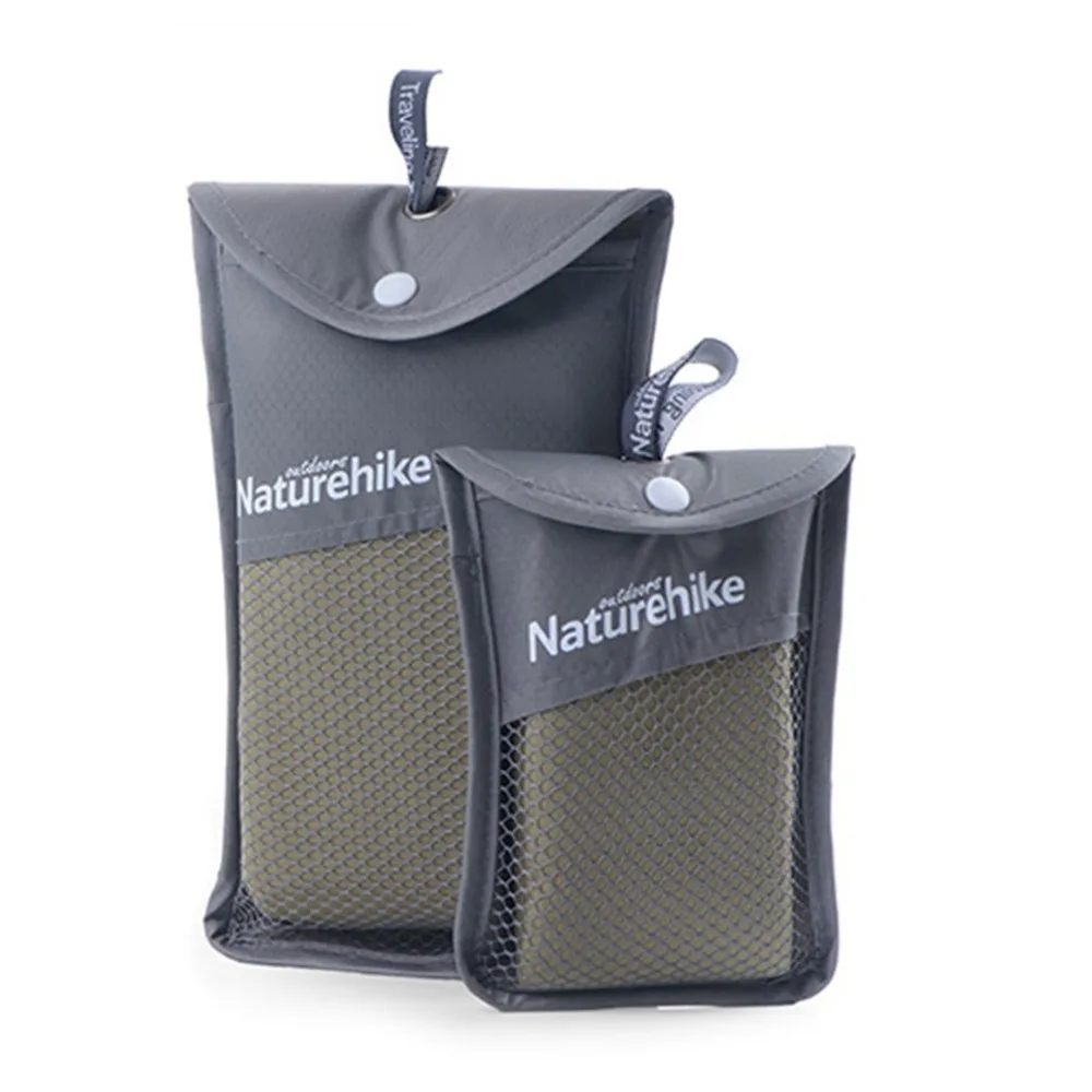 Naturehike Wild напольное быстросохнущее дорожное полотенце Многоцелевой быстросохнущее из микрофибры впитывающее полотенце для кемпинга йога пляж спорт