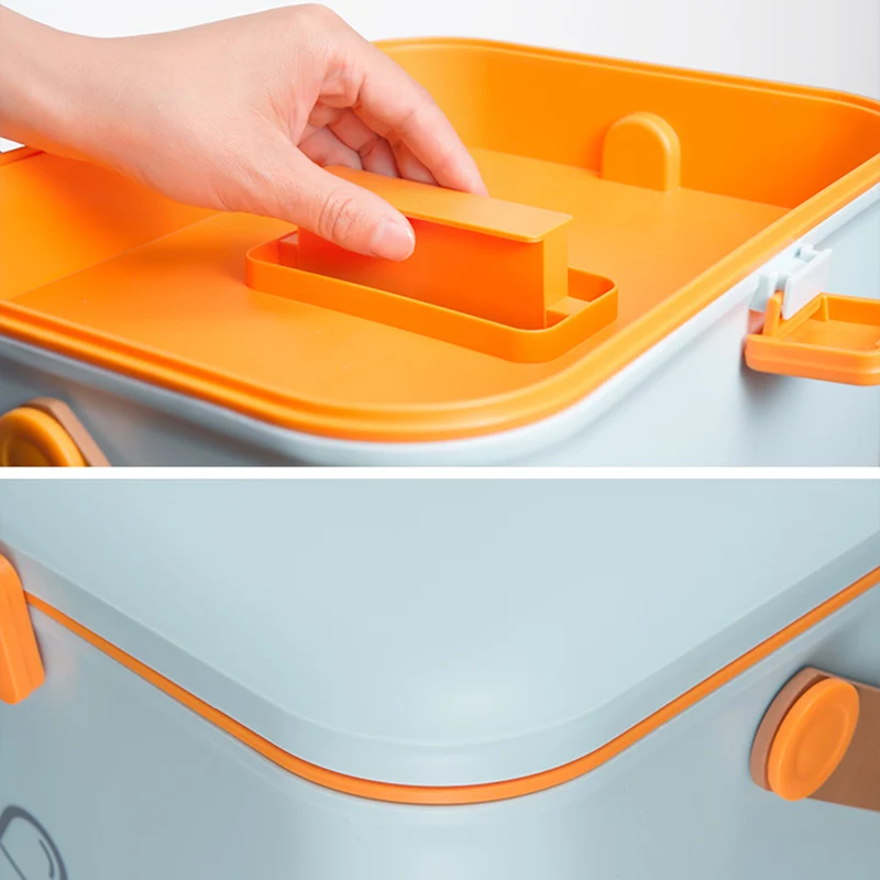 Домашний аптечка ящик для хранения пластиковый многослойный медицинский набор