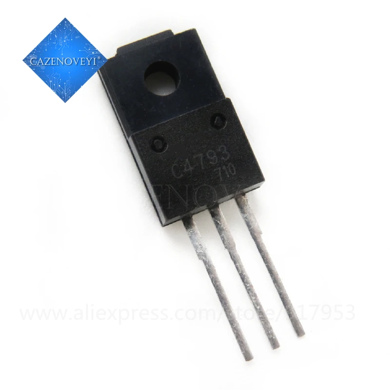 20pcs/lot = 10pair 10pcs 2SC4793 TO-220 2SA1837 C4793 A1837 230V 1A EACH Original and new In Stock | Электронные компоненты и