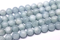 special deal with 8mm10mm natural aquamarine beads long chain