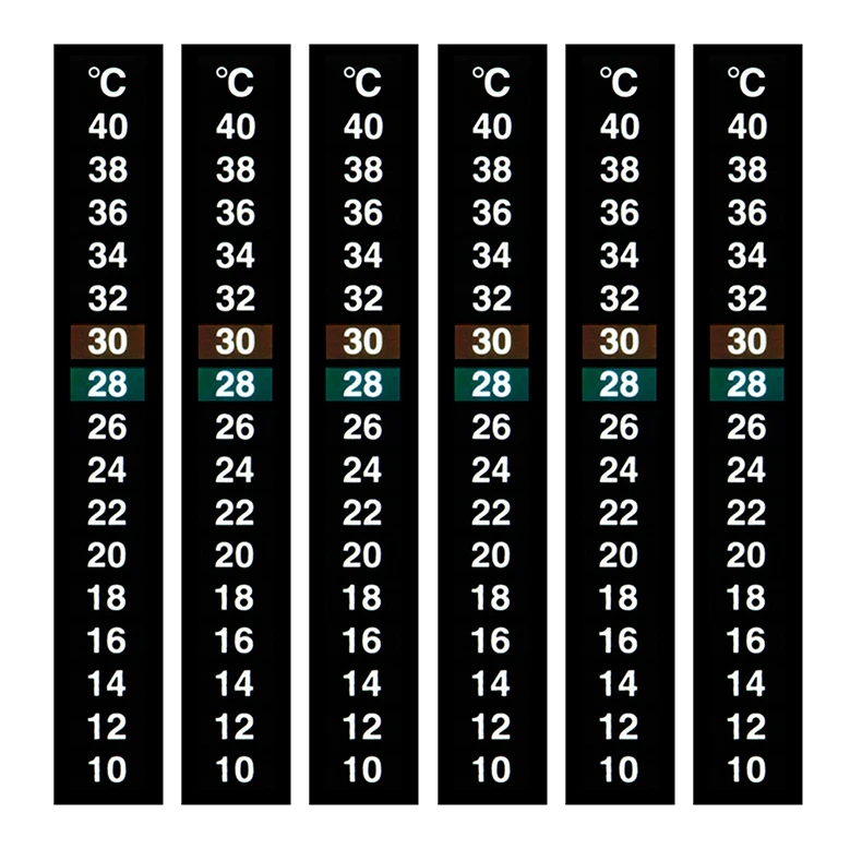 Цифровой электронный аквариумный термометр с 3D кристаллами и ЖК