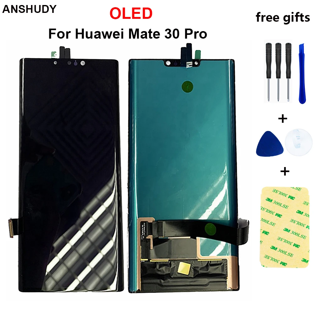 OLED для huawei mate 30 Pro lcd кодирующий преобразователь сенсорного экрана в сборе Замена