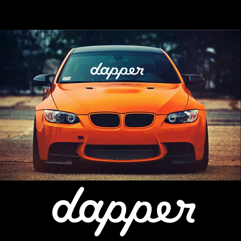 

Fuzhen Boutique Decals Exterior Accessories Dapper Funny Car Sticker Vinyl Decal Auto Stickers for Car Bumper Window Decorations