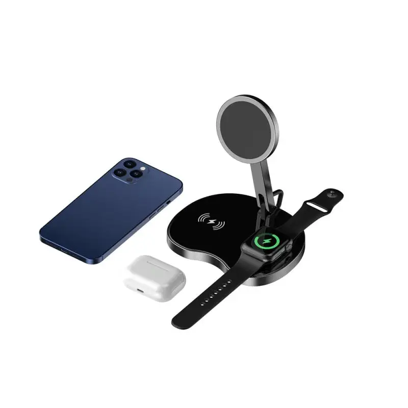 

2021 New 3 In 1 Wireless Chargers Dock Station For IPhone 12 Pro Max 12 11 Fast Charging For AirPods/Apple Watch