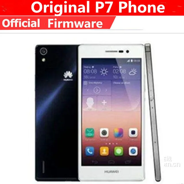 HuaWei Ascend P7 4G LTE мобильный телефон Kirin 910T четырехъядерный Android 4,4 5," FHD 1920X1080 2 Гб ram 16 Гб rom 13,0 МП