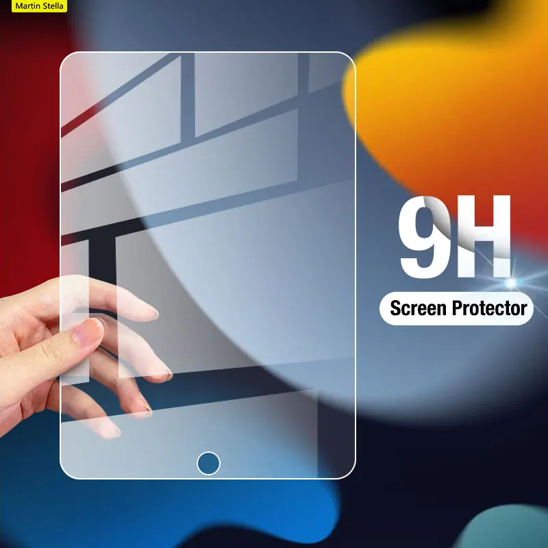 For Ipad 10.2 9 9th 8 6th Mini 6 8.3 2021 5 4 Tempered Glass Screen Protector On Ipad Air 2020 3 2 1 Pro 11 12.9 10.5 9.7 Film |