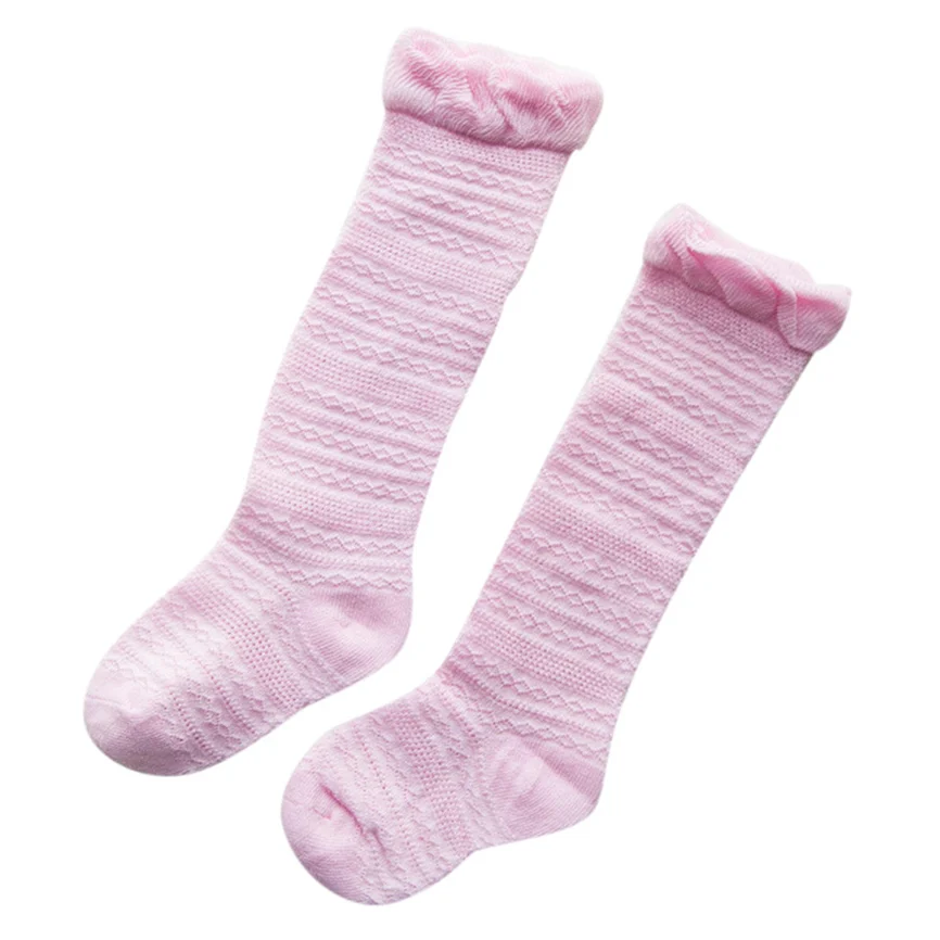 Детские носки до колена в повседневном стиле для новорожденных мальчиков и
