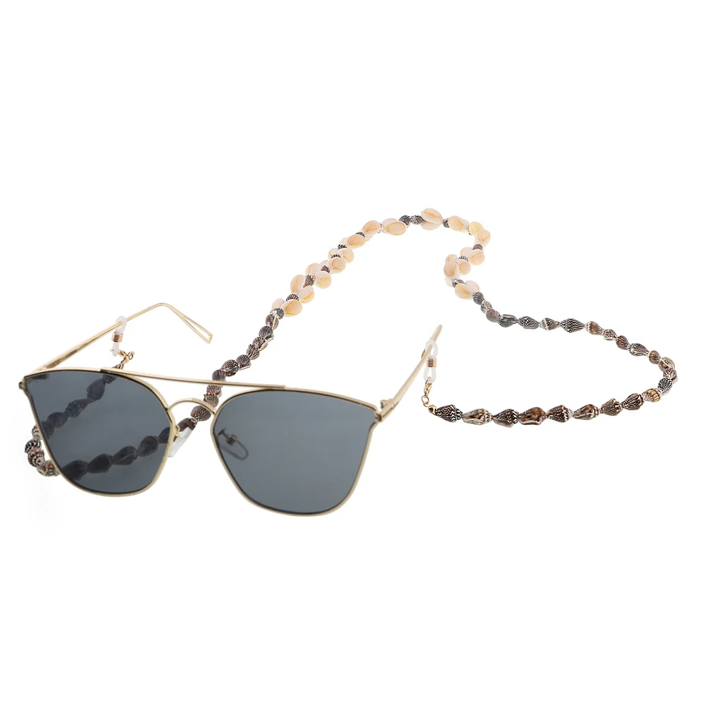 Модная ракушка в виде раковины цепочка для очков чтения солнцезащитных шнур