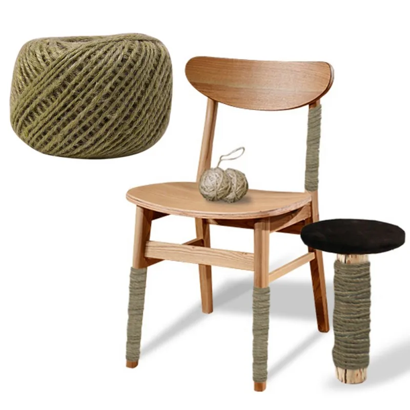 Cats Toys Sisal Binding Rope Scratching Post Making Desk Foot Stool Chair Legs Material Sharpen Claw Toy 50m | Дом и сад