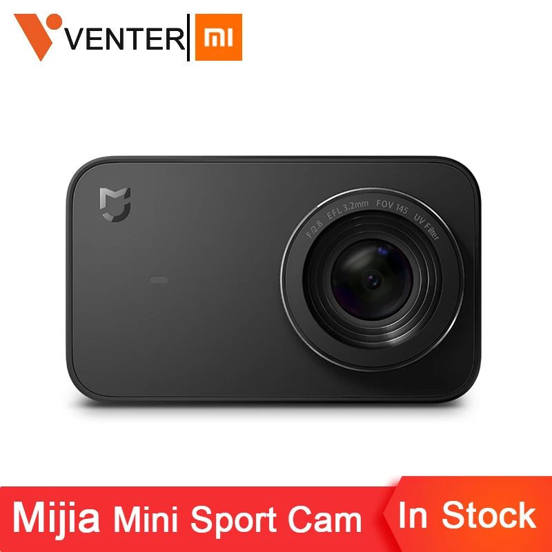 В наличии глобальная версия Xiaomi Mijia Мини спортивная Экшн камера 4 K Ambarella A12S Ramcorder