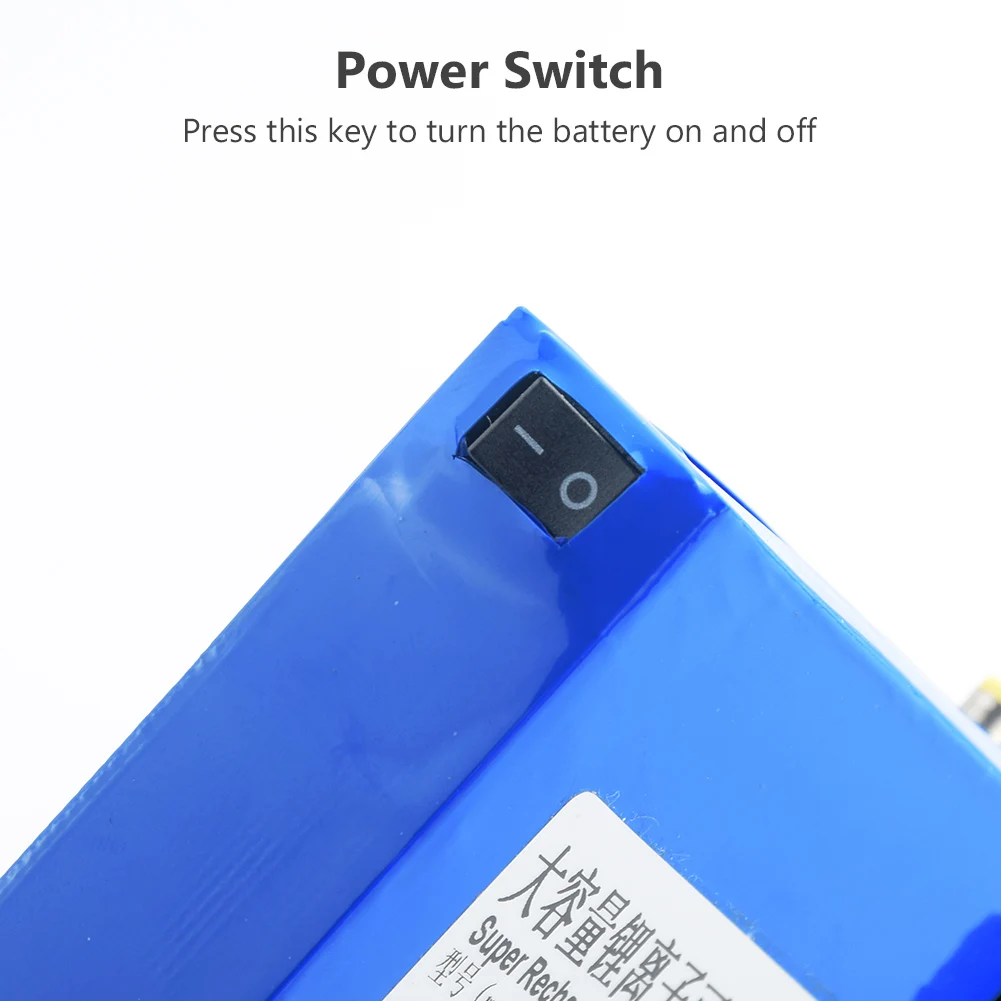 Защита от перезарядки DC 12V 9800MAH литий ионная аккумуляторная батарея для камеры