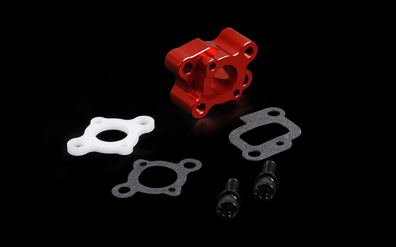 CNC metal intake pipe is suitable for engines with a displacement of 30.5CC and below | Parts &amp Accs