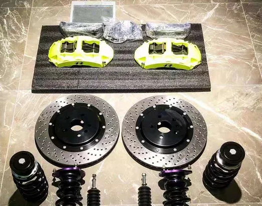 

OEM GT6 brake kit 6 big pot brake kit Fluorescent green color caliper 380mm rotor for BMW e92 335i