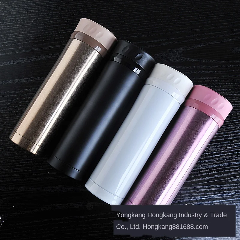 

Fashionable car business water cup portable double-layer heat insulation anti-scalding stainless steel heat preservation cup