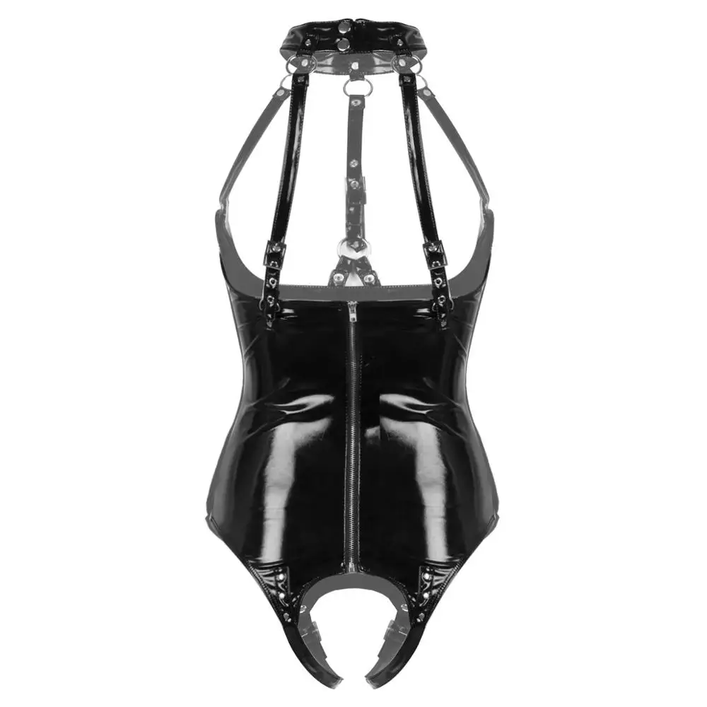 Женское Эротическое облегающее боди сексуальное нижнее белье Тедди без выреза и