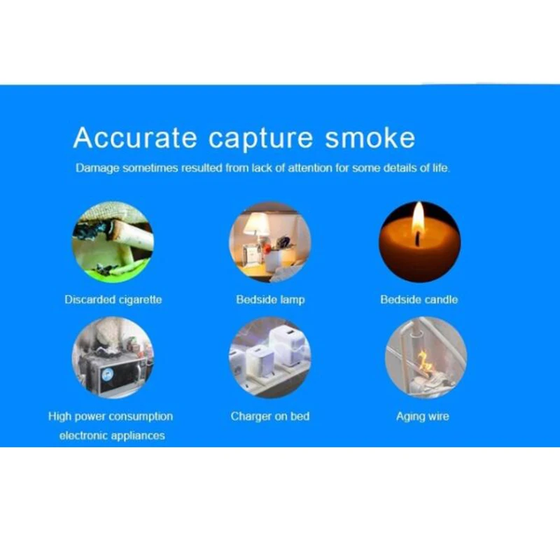 HEIMAN Умный домашний Zigbee Smart анти пожарная сигнализация датчик дыма детектор
