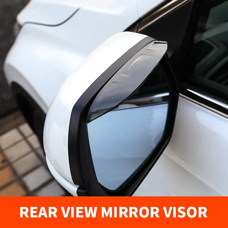 

Для Honda crv CR-V 2017 2018 2019 зеркало заднего вида дождевое снаряжение декор для бровей CRV зеркало заднего вида водонепроницаемый солнцезащитный козырек m