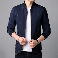 brand fashion baseball collar high quality new casual jacket designer for men style windbreaker korean coats clothes masculino