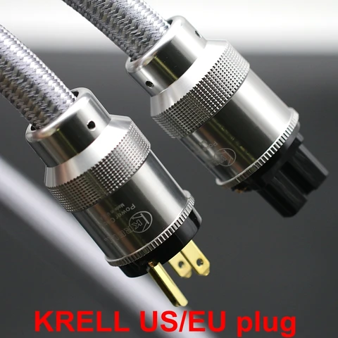 HI-Fi krella энтузиаст класс OCC шнур питания HI-END уровень EUA/EU/AU штепсельная вилка AC кабель Аудио стандарт кабель усилителя
